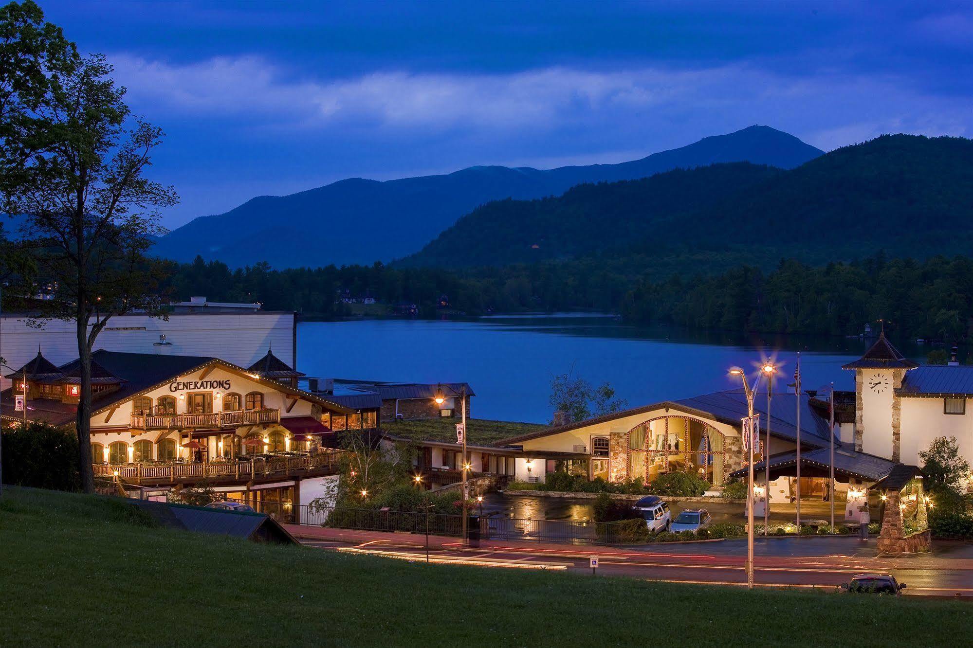 Golden Arrow Lakeside Resort Lake Placid Exteriör bild